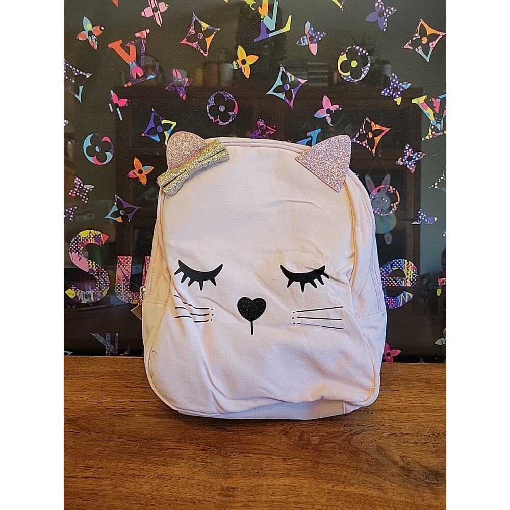 Guess Pink Kitty Cat Backpack